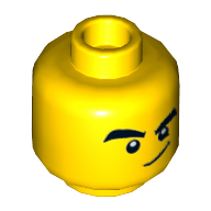 Mini Head, No. 3222 - Bright Yellow