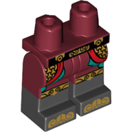 Mini Lower Part, No. 1897 - Dark Red