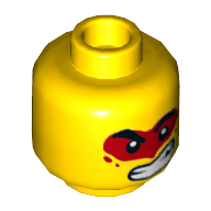 Mini Head, No. 3223 - Bright Yellow