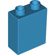 Duplo Brick 1X2X2 - Dark Azur