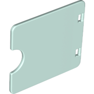 Insert 3X4, W/ Cut Out, No. 1 - Aqua