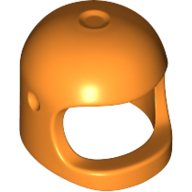 Mini Helmet, No. 243 - Bright Orange
