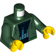 Mini Upper Part, No. 5038 - Earth Green
