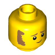 Mini Head, No. 3119 - Bright Yellow