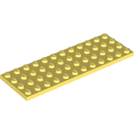 Plate 4X12 - Cool Yellow