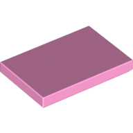 Flat Tile 2X3 - Light Purple