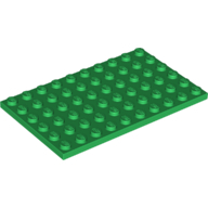 Plate 6X10 - Dark Green