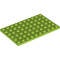 Plate 6X10 - Bright Yellowish Green
