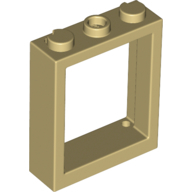 Frame 1X3X3 - Brick Yellow