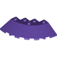 Circle 90G 6X6 Roof Tile - Medium Lilac