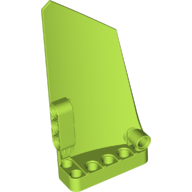 Left Panel 5X11 - Bright Yellowish Green
