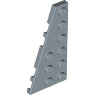 Left Plate 3X6 W Angle - Sand Blue