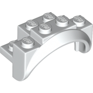Mudguard 2X4X2, No. 1 - White