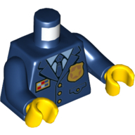 Mini Upper Part, No. 4945 - Earth Blue