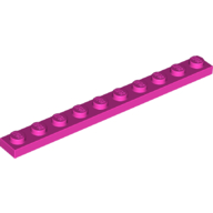 Plate 1X10 - Bright Purple