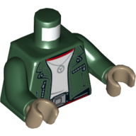 Mini Upper Part, No. 4953 - Earth Green