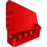 Left Panel 5X7 - Bright Red