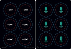 Punch (5) // Punch (6) Double-sided Punch-out Token