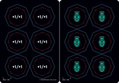 Punch (5) // Punch (7) Double-sided Punch-out Token