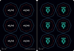 Punch (5) // Punch (8) Double-sided Punch-out Token