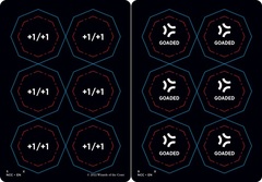 Punch (5) // Punch (9) Double-sided Punch-out Token