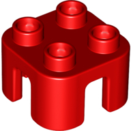 Interior, No. 4 - Bright Red
