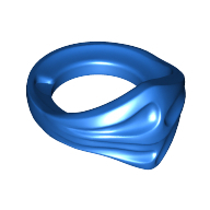Mini  Mask No. 1 - Bright Blue