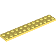 Plate 2X12 - Cool Yellow