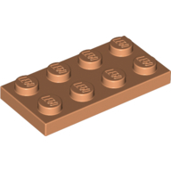 Plate 2X4 - Nougat