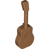 Guitar, No. 4 - Medium Nougat