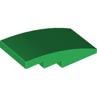Brick W. Bow 2X4 - Dark Green