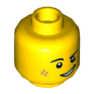 Mini Head, No. 3026 - Bright Yellow