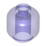 Mini Head - Transparent Bright Violet