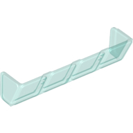 Glas For Wall 2X8X2 Wry Inv. - Transparent Light Blue