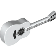 Mini Guitar, No. 7 - White