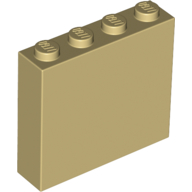 Brick 1X4X3 - Brick Yellow