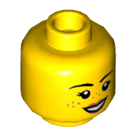 Mini Head, No. 2968 - Bright Yellow