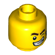 Mini Head, No. 2966 - Bright Yellow