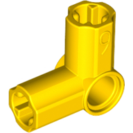Angle Element, 90 Degrees [6] - Bright Yellow