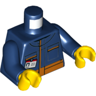 Mini Upper Part, No. 4715 - Earth Blue