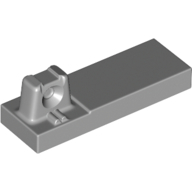 Plate 1X3 W/Stub/Along/U.P. - Medium Stone Grey