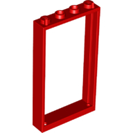 Frame 1X4X6 - Bright Red