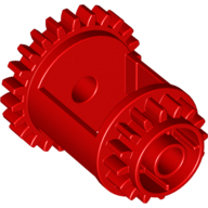 Differentiale Gear Casing - Bright Red