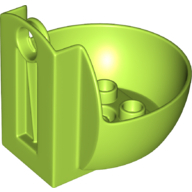 Gondola, W/ Rotation Snap - Bright Yellowish Green