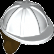 Mini Hat No. 14 With Hair - White