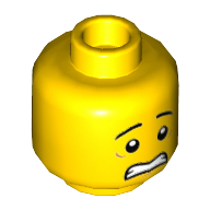 Mini Head, No. 2224 - Bright Yellow