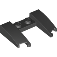 Front 4X3X2/3, W/ Bow - Black