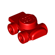 Mini Roller Skate - Bright Red