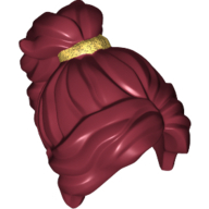 Mini Wig, No. 165 - Dark Red