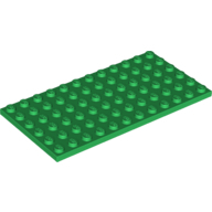 Plate 6X12 - Dark Green